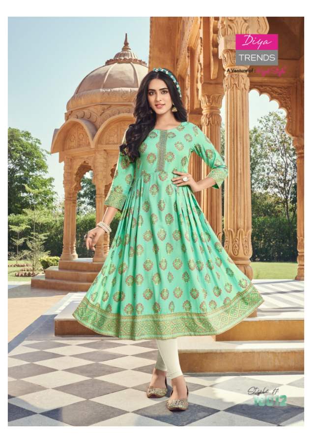 Ethnicity 10 New Latest Ethnic Wear Rayon Embroidery Kurti Collection